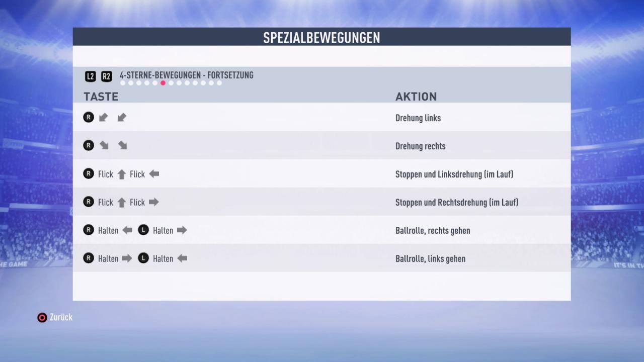 [19/09/2018] Alle Tastenkombinationen zu den FIFA 19 Tricks. (6)