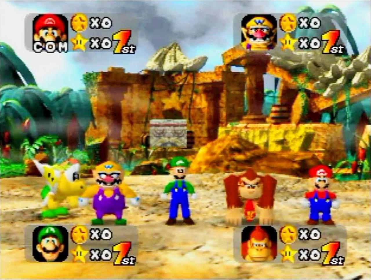 [24/09/2018] Am Anfang seid ihr alle gleich: Zum Beginn einer Partie Mario Party im Hauptmodus startet ihr alle stets mit gleichen Chancen in die Runde.