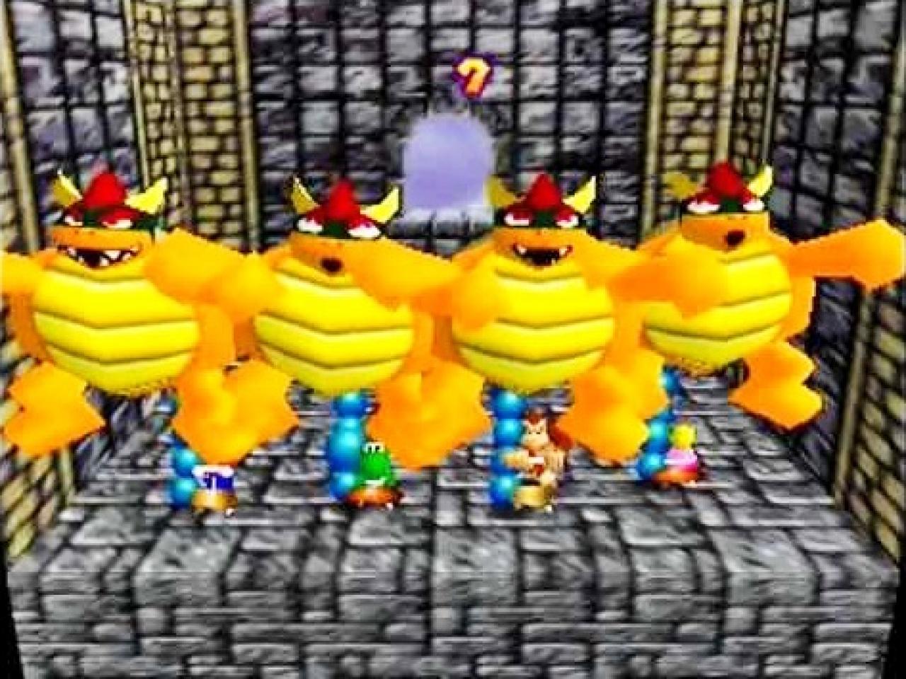 [24/09/2018] Bowser ist zwar keine spielbare Figur in Mario Party, tritt aber als Bösewicht oder wie hier als überdimensionaler Luftballon auch in einigen Minispielen auf.