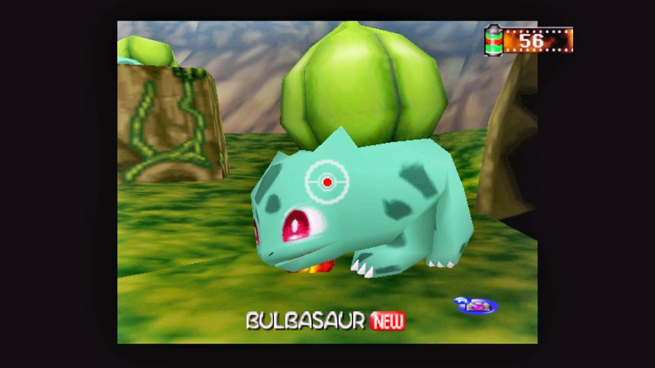 [21/09/2018] Bisasam gehört zu den insgesamt 63 Pokémon, die ihr in Pokémon Snap entdecken und fotografieren könnt. Der Rest der ersten Generation fehlt im Spiel leider.