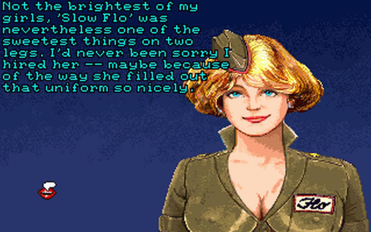 [03/10/2018] Der Kauf von Infocom erweist sich als Fehler. Auch der Wechsel vom Text- zum Grafikadventure funktioniert nicht. Bild: Leather Goddesses of Phobos 2.&nbsp;