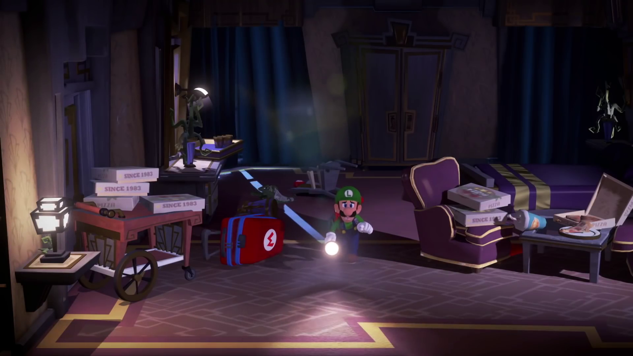 [04/10/2018] Jede Menge Details, Licht- und Schattten-Effekte, hohe Auflösung: Das neue Luigi’s Mansion wird toll aussehen!