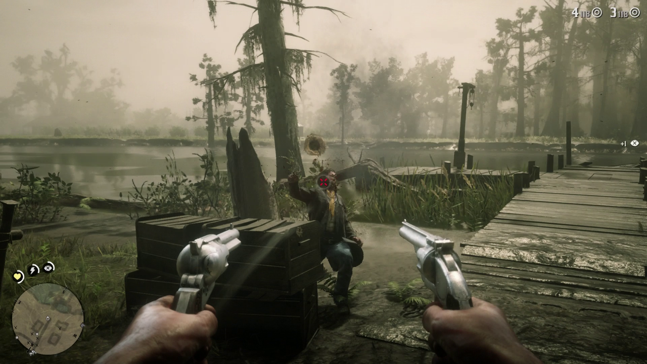 [24/10/2018] Wie schon die Remaster-Version von GTA 5 lässt sich auch RDR 2 komplett aus der Ego-Ansicht spielen. Ihr könnt jederzeit die Perspektive wechseln.