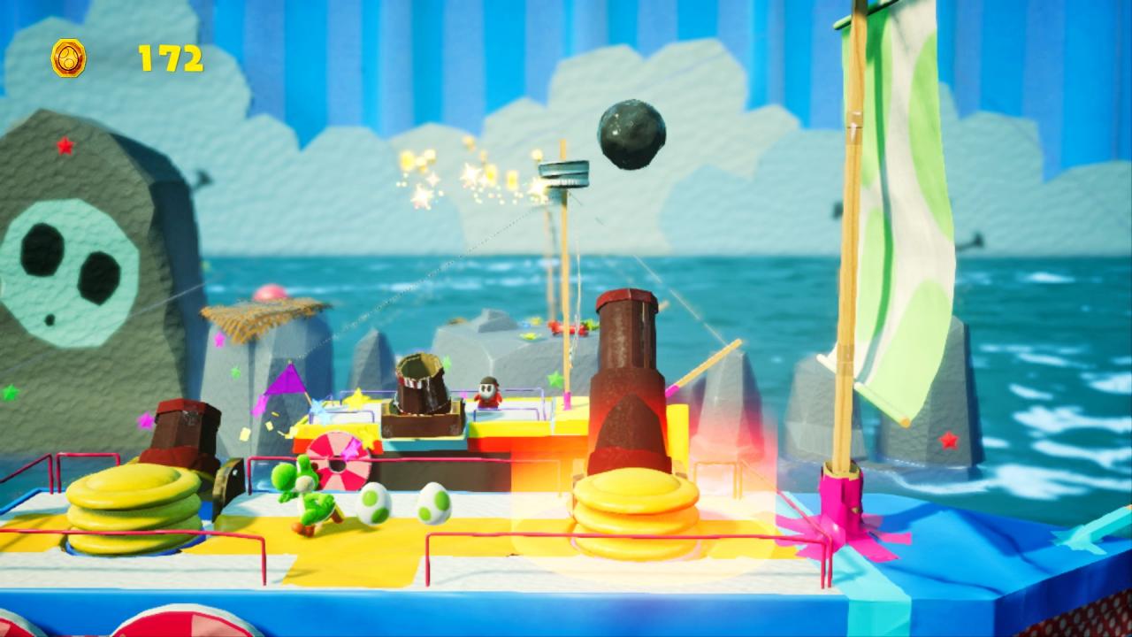 [04/10/2018] Yoshi’s Crafted World ist zwar ein 2D-Spiel, nach vorne und hinten geht’s an bestimmten Stellen aber dennoch.