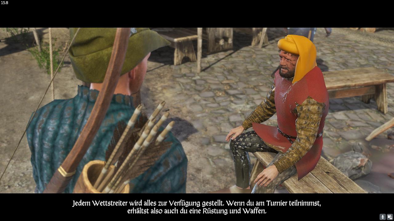 [18/10/2018] Kingdom Come: Deliverance -&nbsp; Beim Ritterturnier treten wir nicht in unserer eigenen Rüstung an, um Chancengleichheit zu gewährleisten.&nbsp;