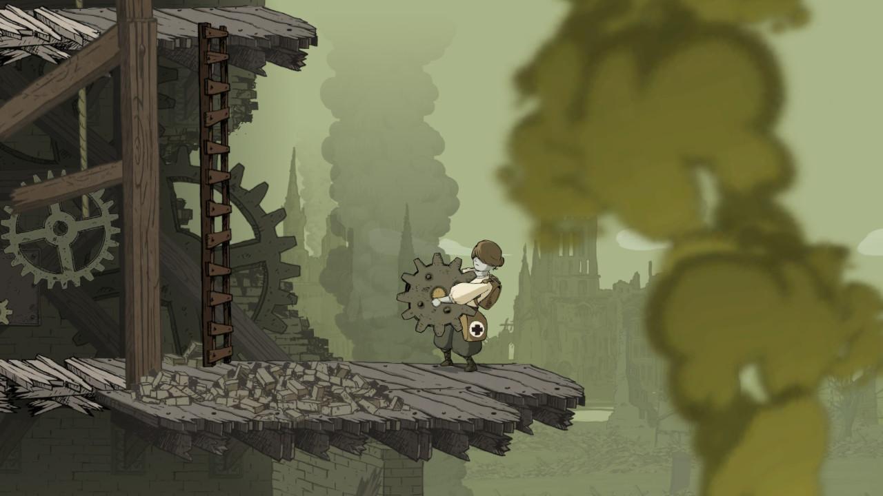 [14/11/2018] Doch auch mit Anna löst ihr kleine Rätsel, wie etwa hier das Getriebe einer Turmuhr zu reparieren. (Nintendo Switch)