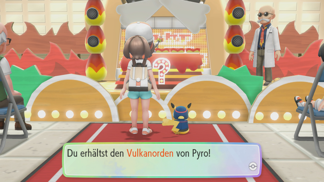 [22/11/2018] Unser Sieg wird mit dem Vulkanorden belohnt.