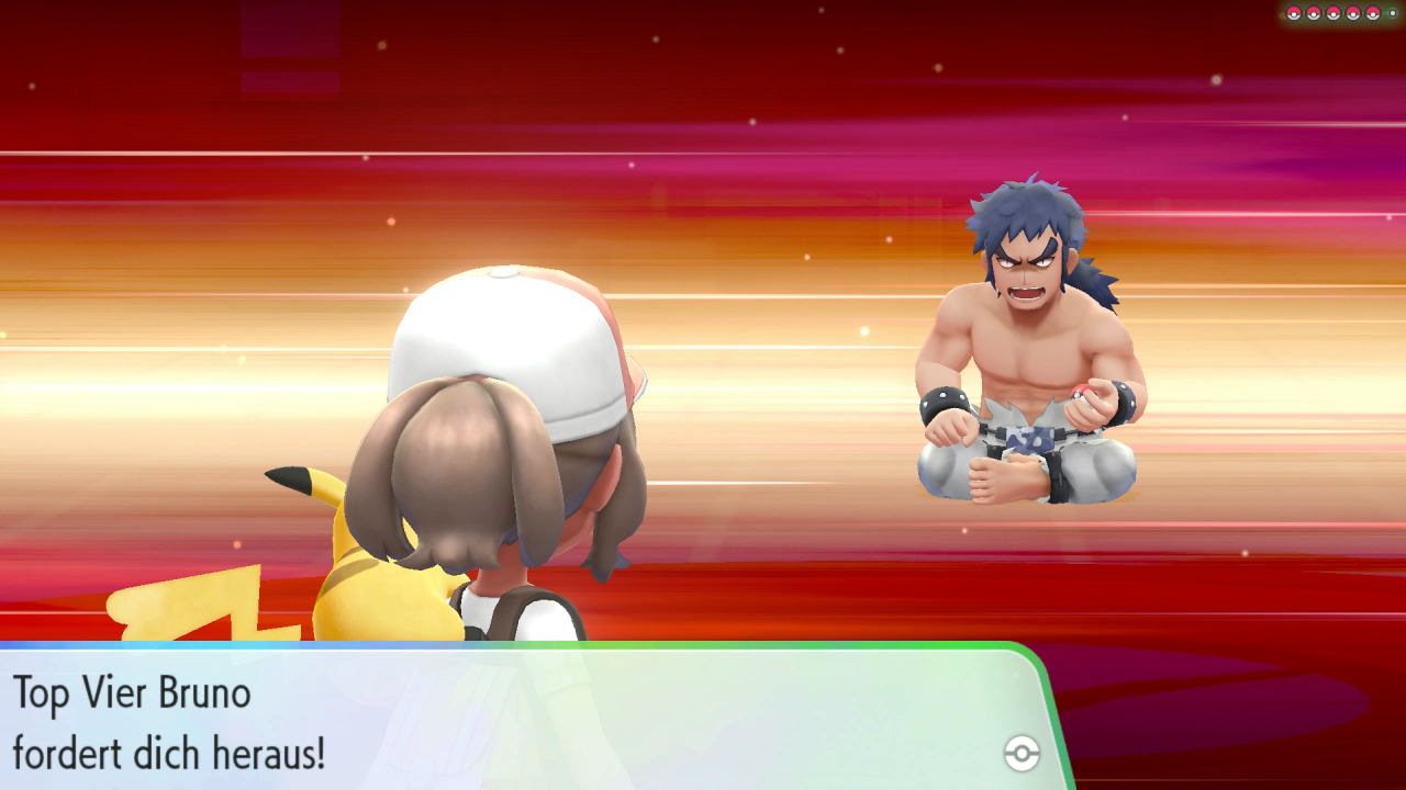 [26/11/2018] Top Vier Bruno zeigt uns, was seine Kampf-Pokémon so drauf haben.