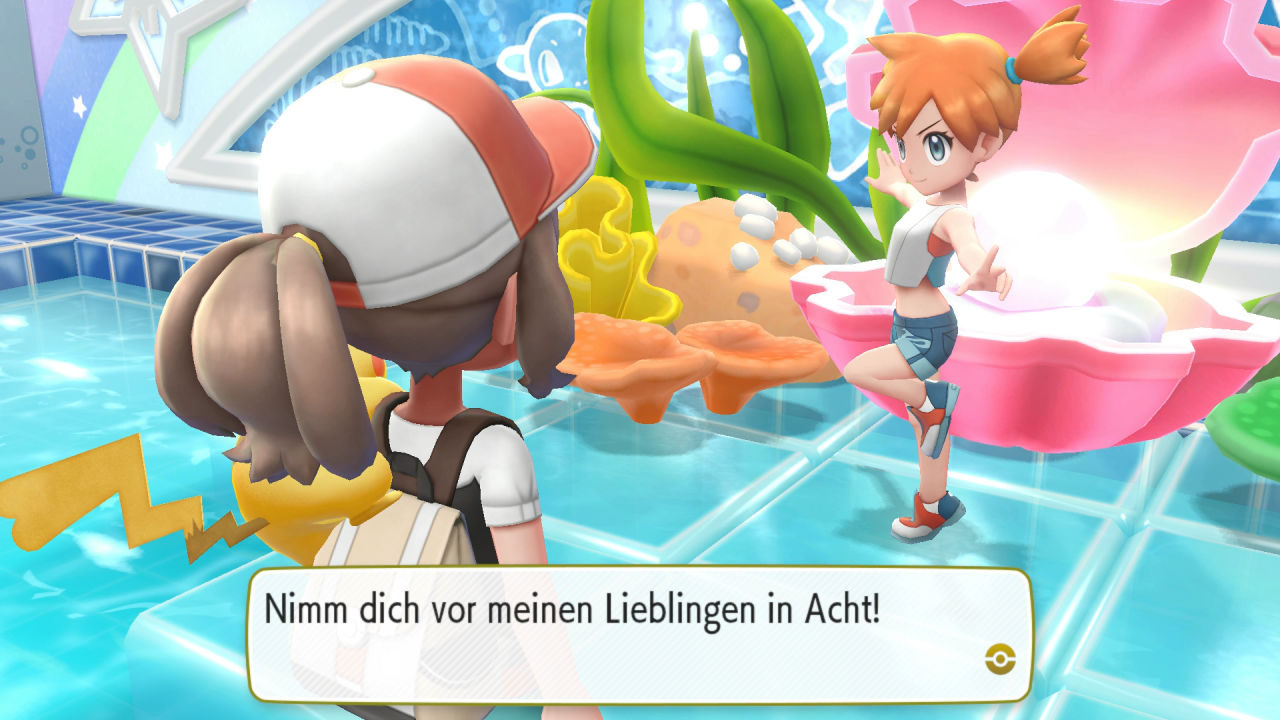 [13/11/2018] Den Arenaleiter-Kampf gegen Misty lassen wir uns nicht entgehen. Sie schickt ihre geliebten Wasser-Pokémon in den Kampf.