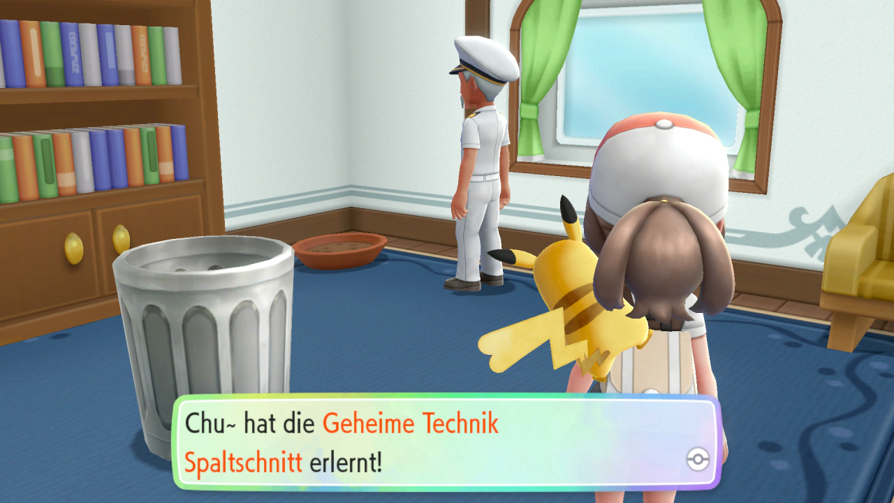 [14/11/2018] Der seekranke Kapitän bringt uns die Geheime Technik Spaltschnitt bei.