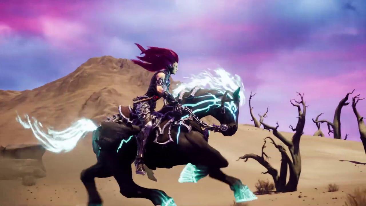 [26/11/2018] Der Trailer in Spielgrafik wecken die Erwartung, man könnte in Darksiders 3 reiten. Geht aber leider nicht.