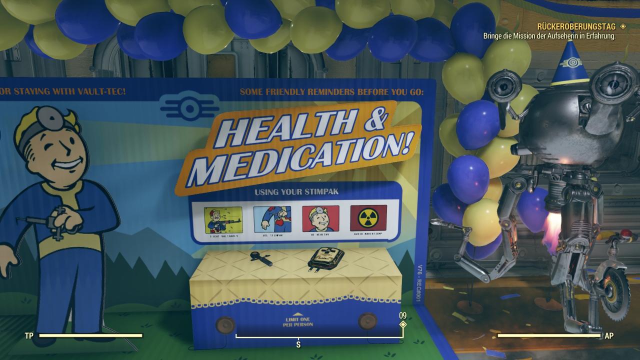 Einstieg in Fallout 76