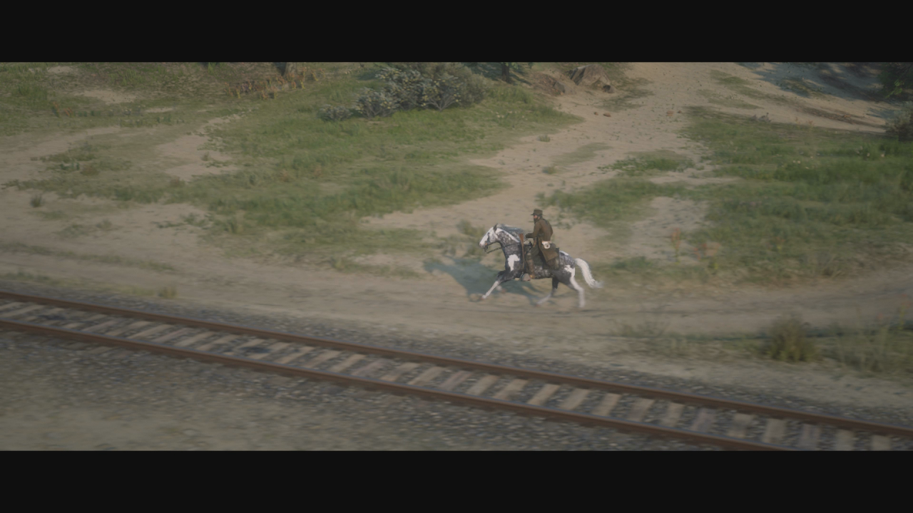 Panoramareiten in Red Dead Redemption 2.