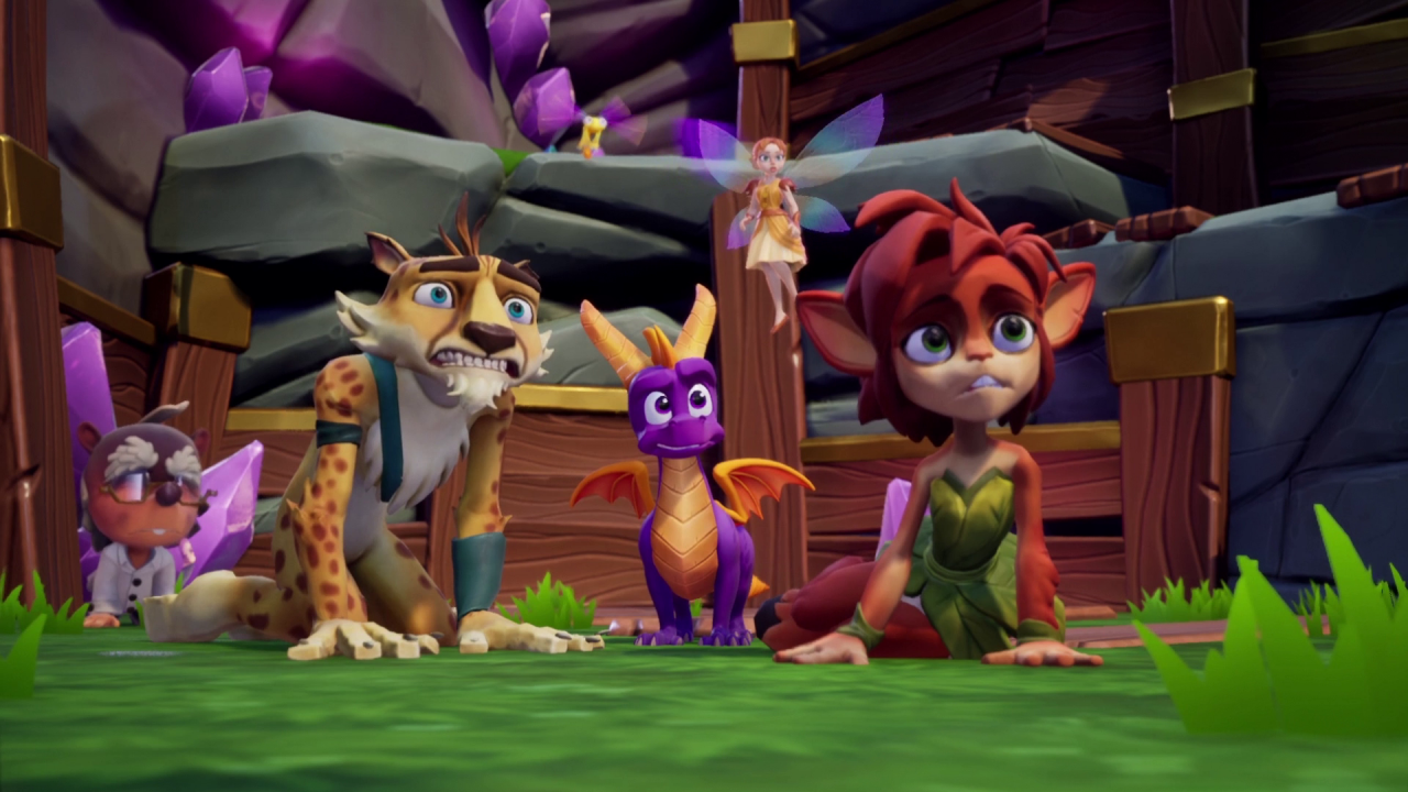 [16/11/2018] Im Verlaufe der Trilogie trifft Spyro gewinnt Spyro neue Freunde,die ihm auf seinen Abenteuern mit Rat und Tat zur Seite stehen.