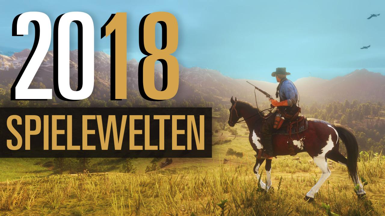 [20/12/2018] In unserem Video küren wir die besten Spielewelten 2018.