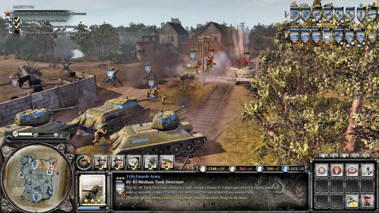 [19/12/2018] Das beste Echtzeit-Strategiespiel vor dem Hintergrund des Zweiten Weltkrieg: Company of Heroes 2 (2013)&nbsp;