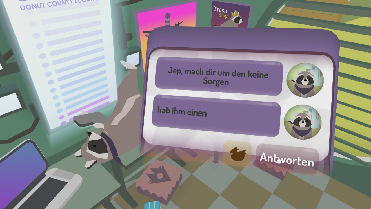 [10/12/2018] Auch das Smartphone findet seine Verwendung im Spiel.