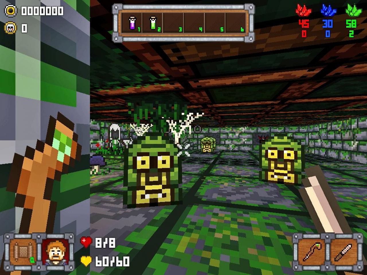 [10/12/2018] Der Rogue-Shooter One More Dungeon ist eine Hommage an die Frühzeit der Ego-Shooter, in denen die Gegner noch platt wie eine Flunder herumliefen.