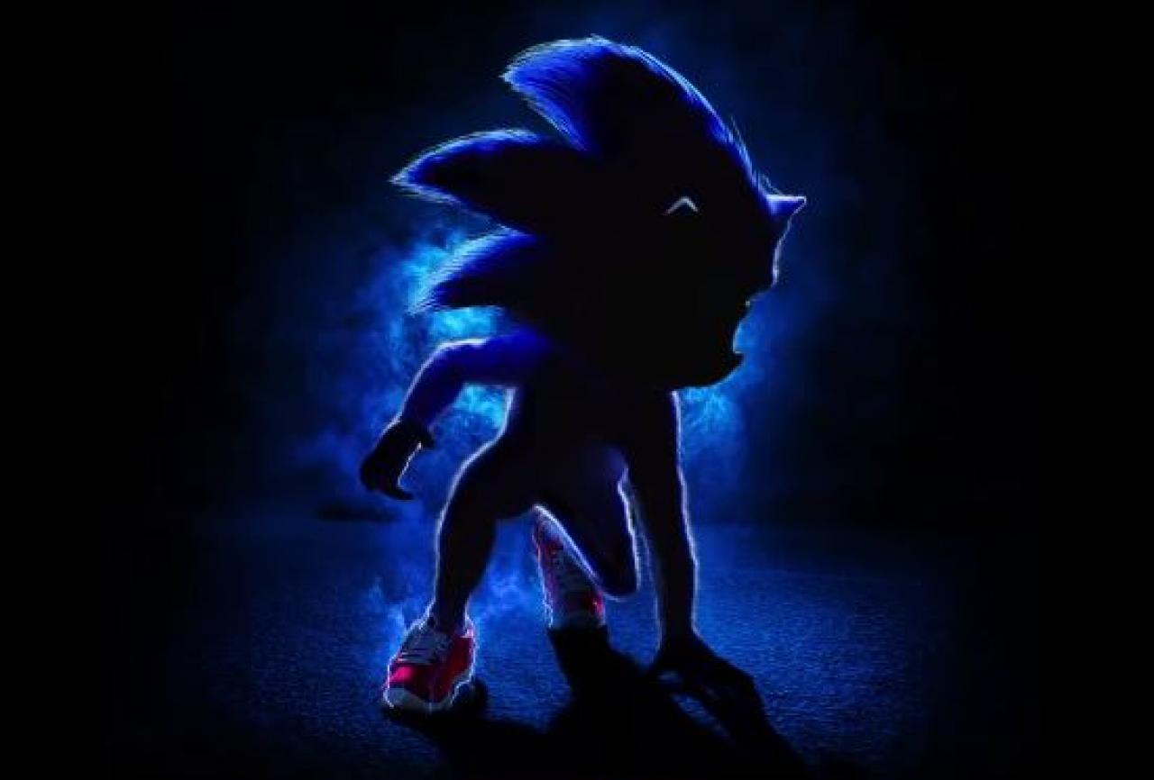 [10/12/2018] Die Silhoutte der Hauptfigur des kommenden Sonic-Films. Allerdings hat der Igel laut kürzlich geleaktem Bildmaterial wohl eher ein Fell als die typischen Stacheln - Fans sind wenig begeistert.