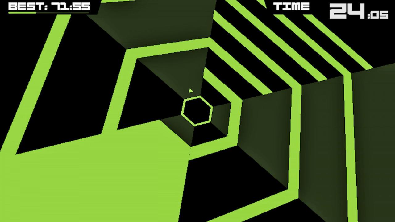 [17/12/2018] Super Hexagon (2012):&nbsp;Super Hexagon wirkt nur auf den ersten Blick simpel. Wie kompliziert kann es schließlich schon sein, ein Dreieck hin- und herzubewegen? Antwort: verdammt schwer! Viele Spieler überleben nur wenige Sekunden in dieser geometrischen Hölle für PC, Mac, iOS, Android und Blackberry 10.&nbsp;