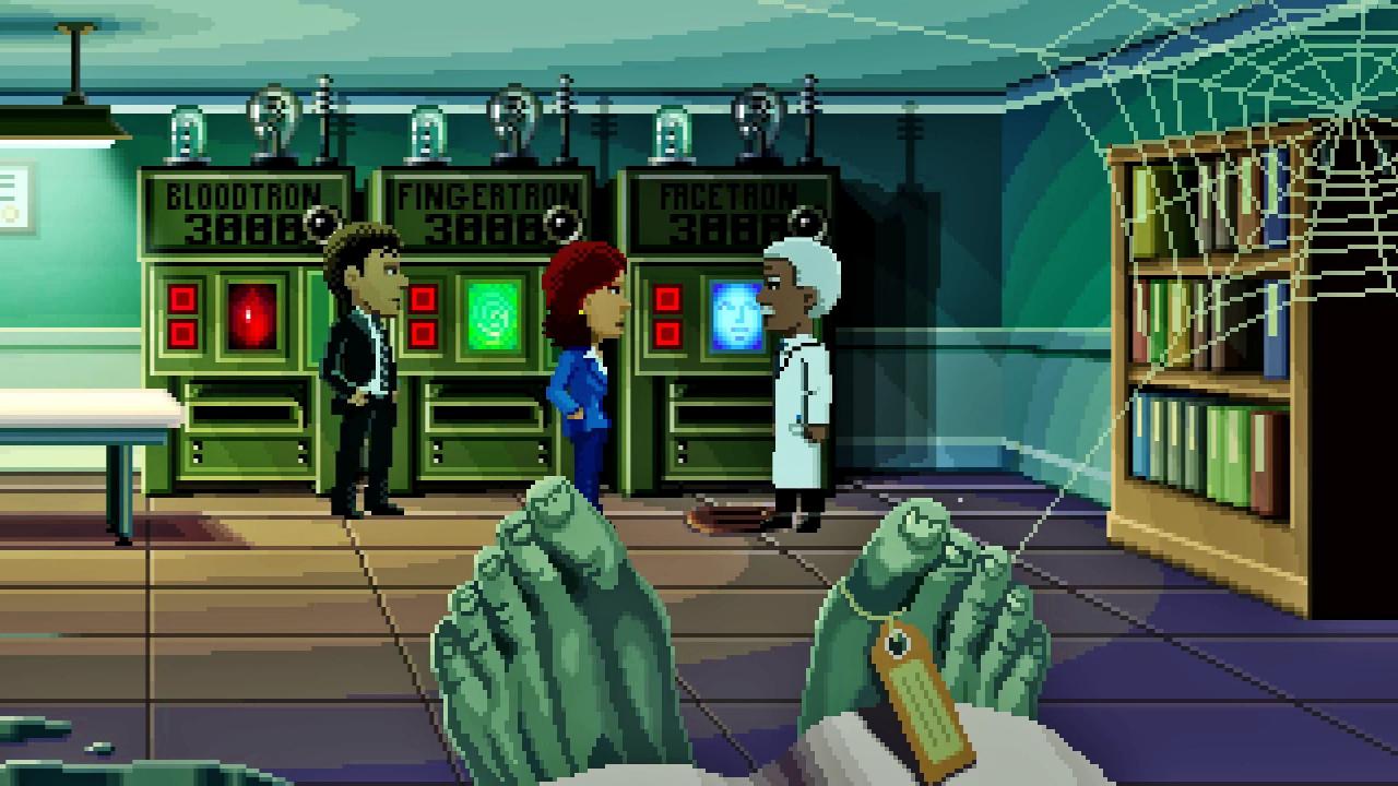 [10/12/2018] Thimbleweed Park fühlt sich wie der verlorene Bruder von Maniac Mansion und Zak McKracken an.&nbsp;&nbsp;