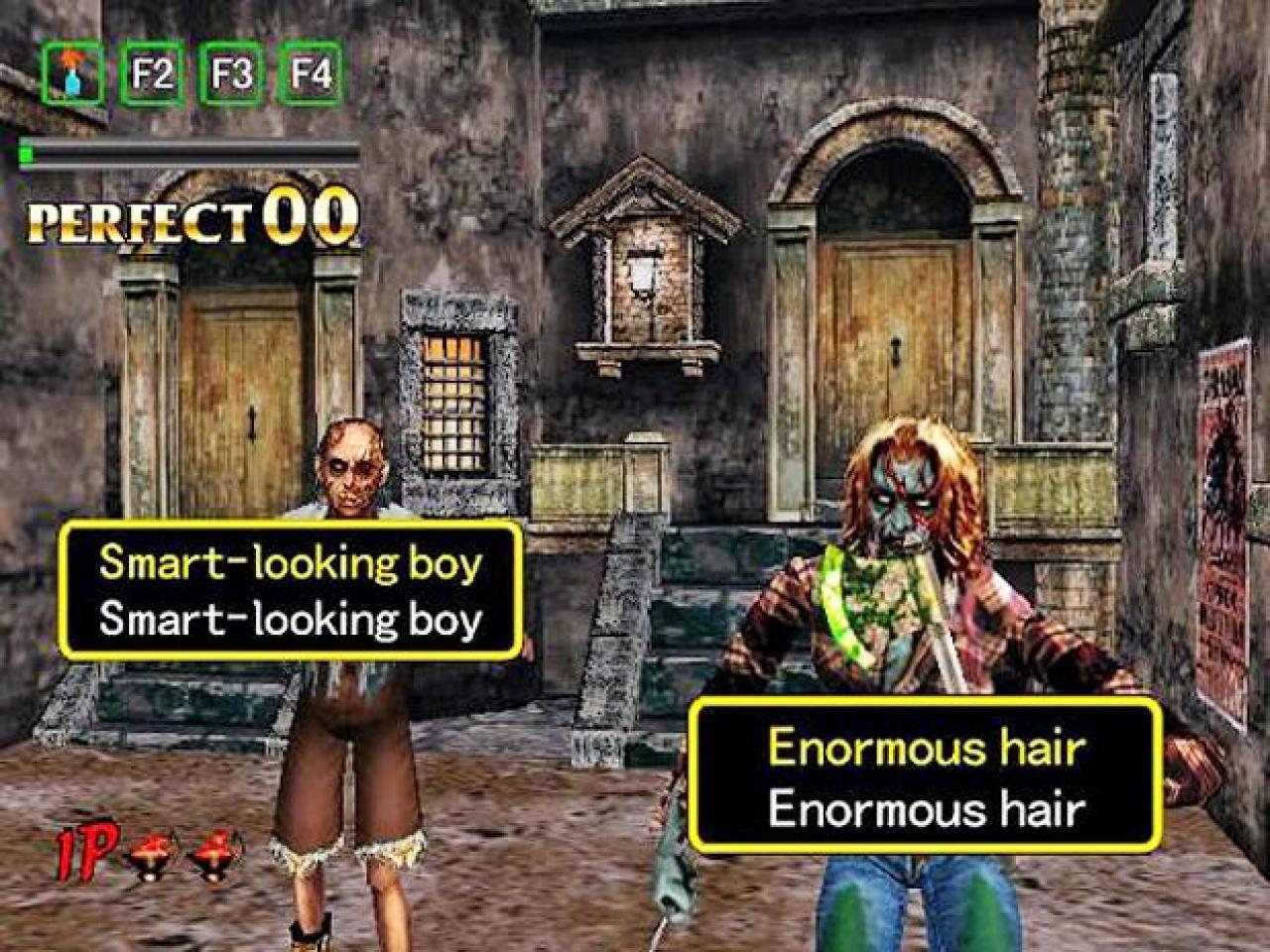 [14/12/2018] Skurril: In der in Europa nicht veröffentlichten Spielhallen­umsetzung The Typing of the Dead geht es darum, Worte und Sätze korrekt nachzutippen.&nbsp;