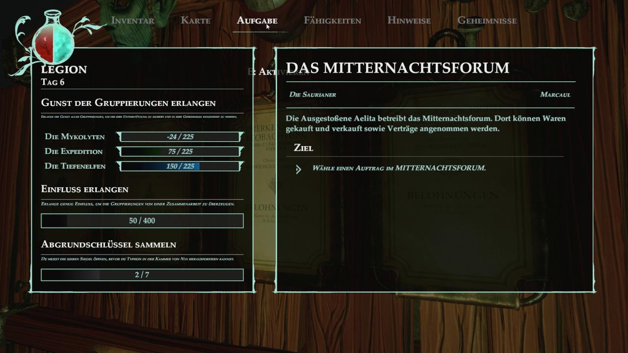 [06/12/2018] Obwohl ein simples Fraktionssystem im Spiel arbeitet, bekamen wir davon im Test kaum etwas mit.