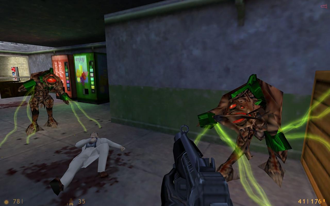 [20/12/2018] Geskriptete Events wie etwa Angriffe auf Außerirdische sorgten in Half-Life immer wieder für ein Gefühl der Bedrohung. Zugleich wirkte das Geschehen dadurch lebendig und unberechenbar.
