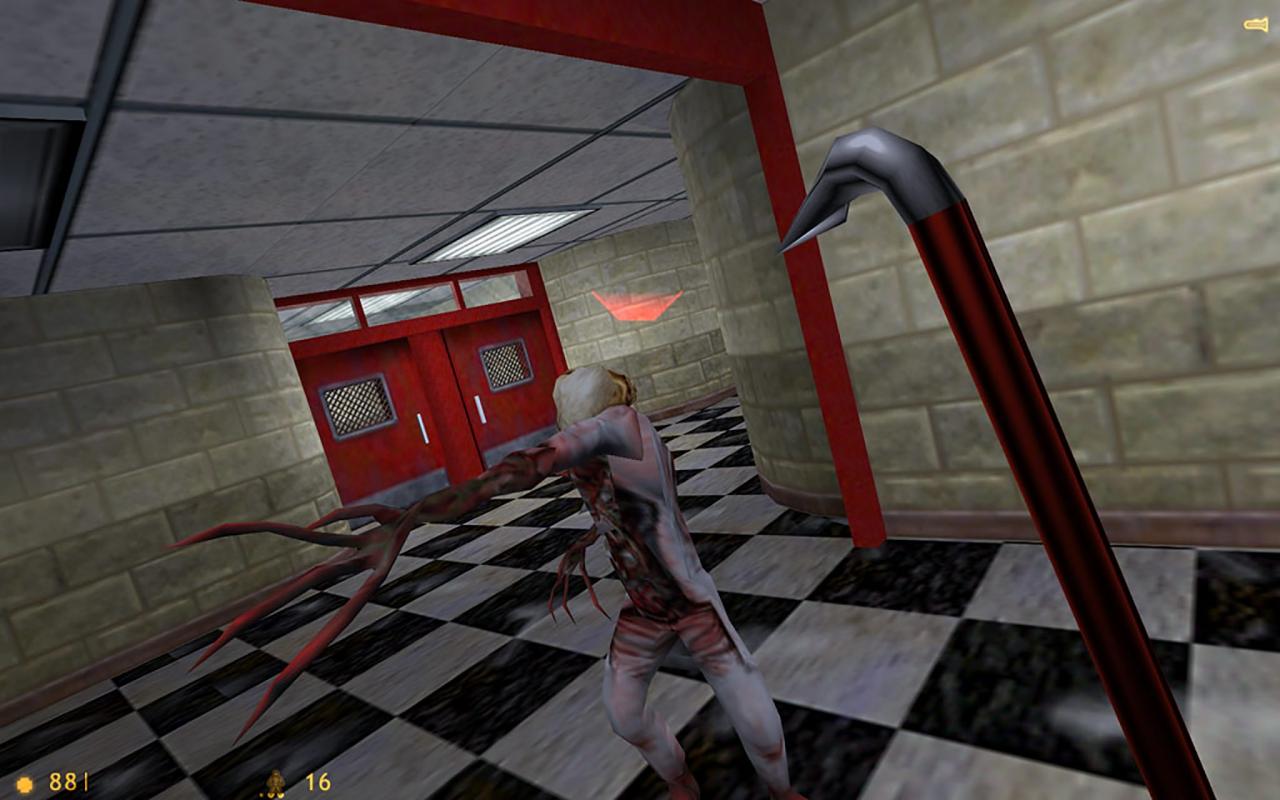 [20/12/2018] Speziell in der Anfangsphase kreierte Half-Life ein Gefühl der Hilflosigkeit. Nur mit einem Brecheisen bewaffnet, waren selbst Kämpfe gegen Zombies oder Headcrabs eine Herausforderung.