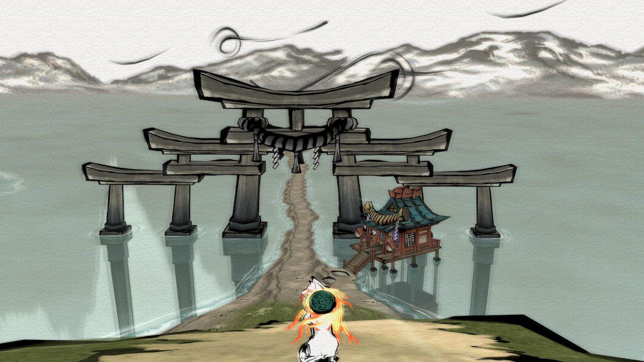 [20/12/2018] Der spezielle Grafikstil von Okami hat den Transport in 4K gut überstanden. Das Spiel sieht auch heute noch bezaubernd aus. (