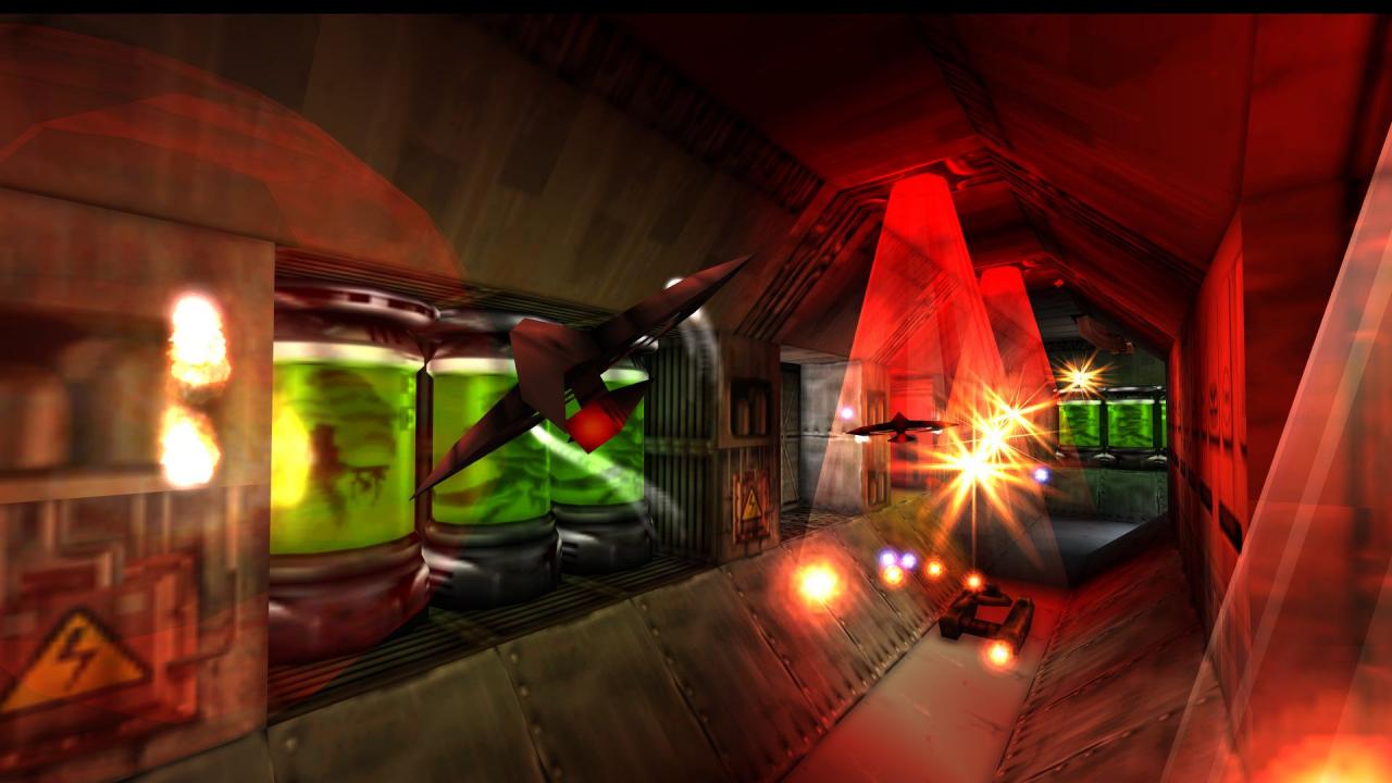 [20/12/2018] Forsaken RemasteredDas Spiel basiert auf einem der wenigen 360-Grad-Shooter, die in die gleiche Kerbe wie der Klassiker Descent oder der Indie-Titel Sublevel Zero schlagen. Dort steuert man ein bewegliches Gefährt durch enge Korridore. Dabei vereint das Remaster alle Levels aus der PlayStation-1- und N64-Fassung, die damals einige Unterschiede hatten. Dieses Projekt hat zwar nicht den gleichen Aufwand erfahren wie die vorangegangenen Beispiele, doch der Nischencharakter ist uns eine Erwähnung wert.
