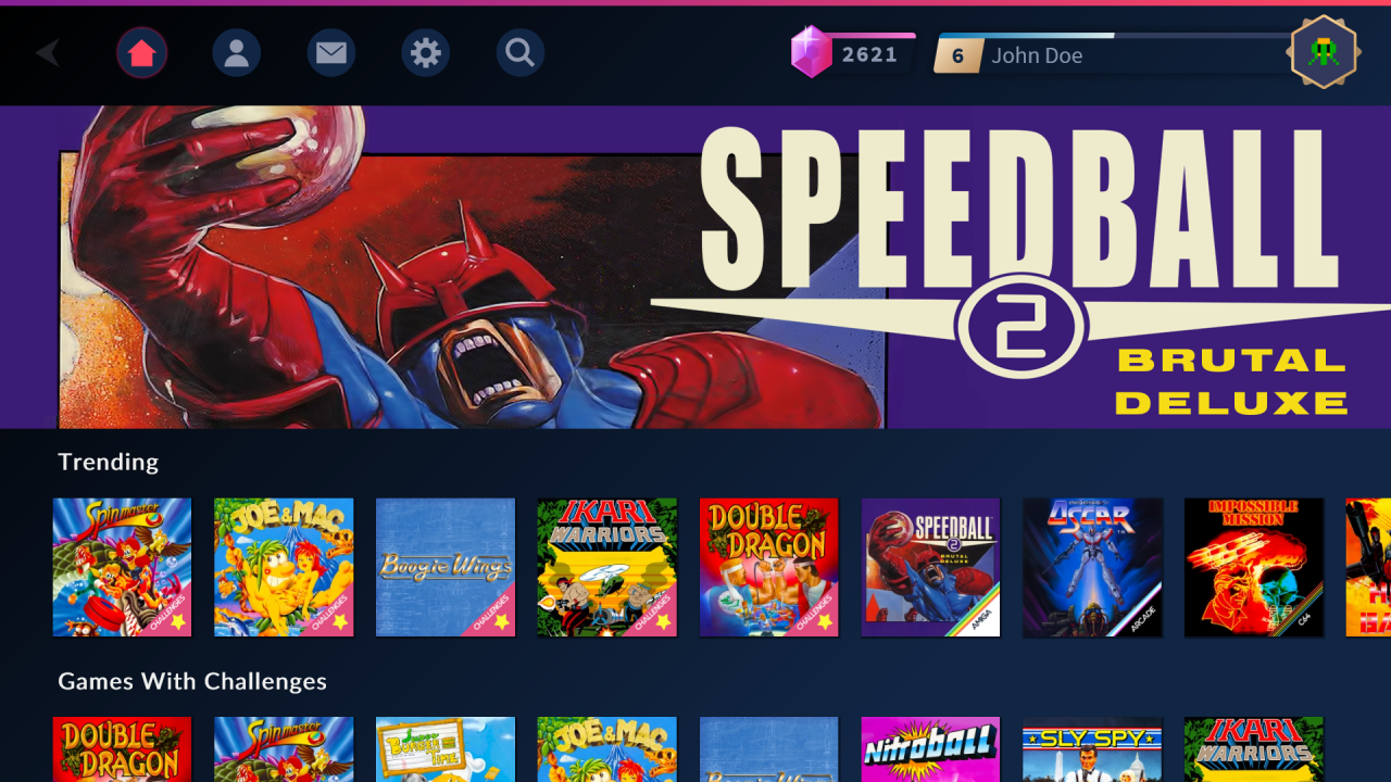 [14/01/2019] Die Startseite des Antstream-Client (PC)