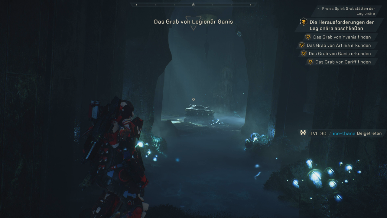 Unser Guide zur Anthem-Mission Grabstätten der Legionäre.