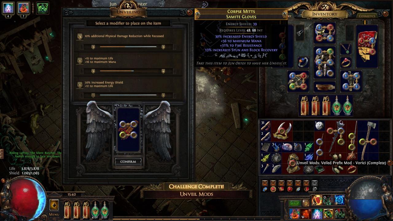Path of Exile: Verschleierte Modifikatoren in der Betrayal-Liga