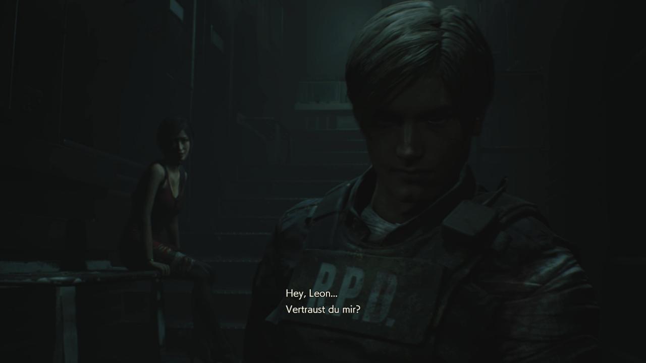 [06/02/2019] Vertraut Leon Ada Wong vielleicht ein klein wenig zu viel? Beide fahren ins geheime Umbrella-NEST hinab.