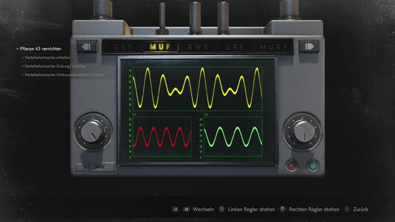 [06/02/2019] Den Signal-Modulator stellt ihr zunächst ein, bevor ihr ihn verwendet.