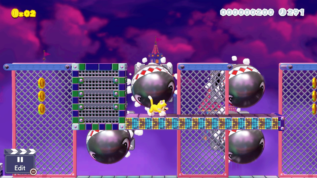 Dank dem Katzenkostüm verwandeln sich Mario und seine Kollegen in filigrane, in ihrer Bewegung deutlich flexiblere Varianten ihrer selbst. Praktisch. Und süß.