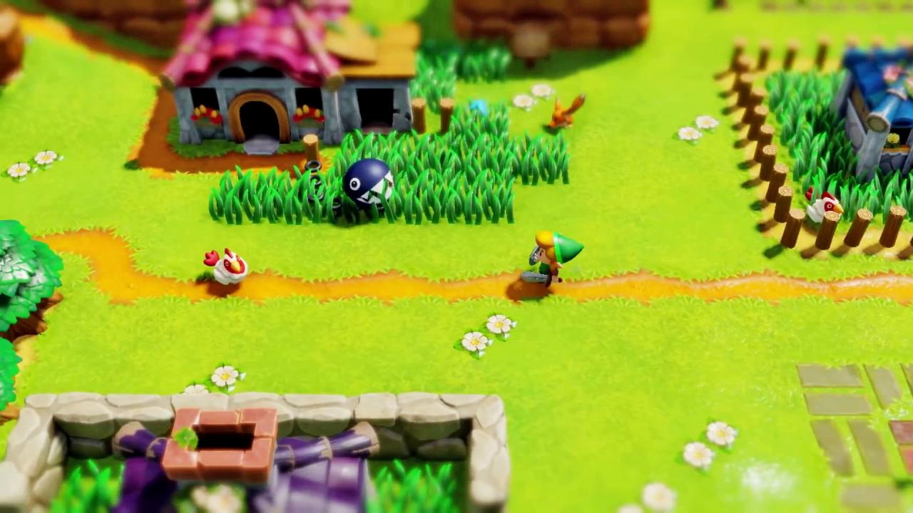 Das hier d&uuml;rfte f&uuml;r viele Spieler der erste Anblick sein, wenn sie nach dem Start des Spiels Malin und Talins Haus verlassen. M&ouml;vendorf nebst Kettenhund Struppi und anderen Bewohnern sehen dabei besser aus als je zuvor.