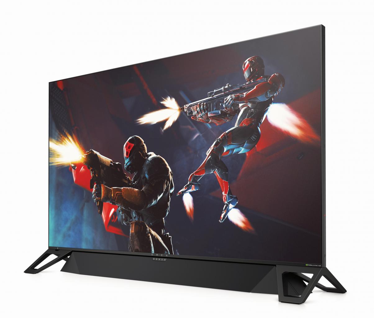 [19/03/2019] Der HP Omen X Emperium ist ein Big Format Gaming Display (BFGD). BFGDs erfüllen bestimmte Anforderungen von Nvidia wie 65 Zoll Display-Diagonale und 4K - Breitbild-Modelle gibt es aber nicht.