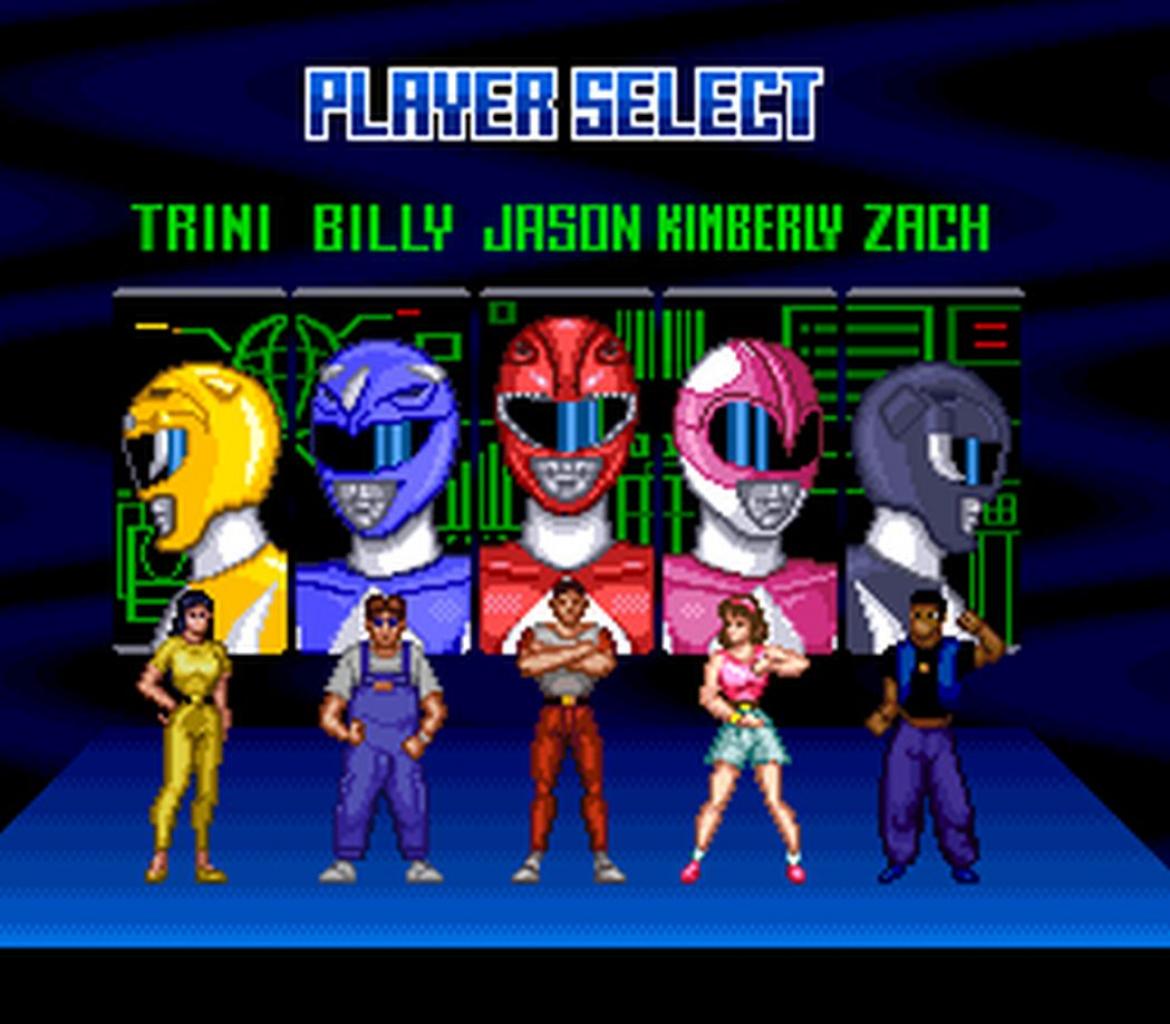 [29/03/2019] Der erste Auftritt der hyperaktiven Power Rangers in einem Videospiel: Mighty Morphin Power Rangers (1994).&nbsp;