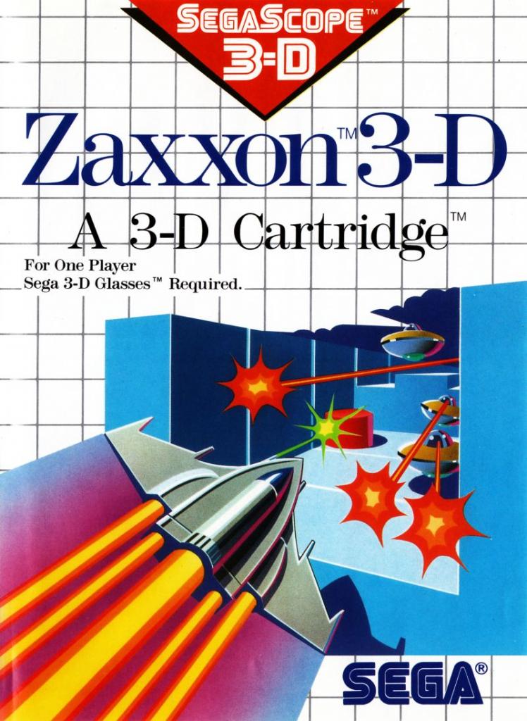 [25/04/2019] Zaxxon 3-D aus dem Jahr 1988 war, neben Space Harrier 3-D und Out-Run 3D, eines der ersten Spiele, welches die SegaScope-3D-Brille unterstützte. Spielerisch ist die Weltraum-Ballerei leider ziemlich altbacken.