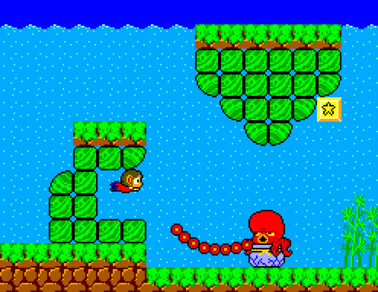 [25/04/2019] Das höchst unterhaltsame, 17 Levels umfassende Jump & Run Alex Kidd in Miracle World ist bei der europäischen Variante des Master System II bereits vorinstalliert. Modul-Varianten sind vergleichsweise selten und daher unter Sammlern heiß begehrt.