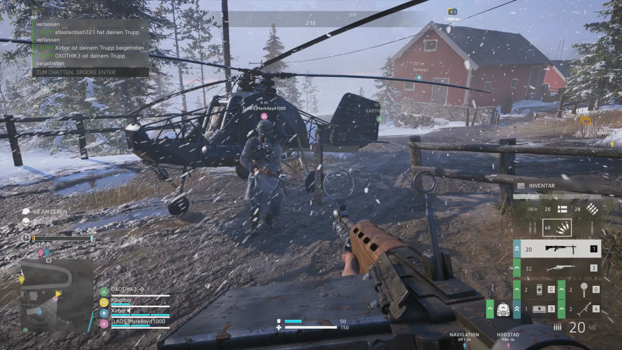 [12/04/2019] Battlefield 1 ist ein Beispiel, bei dem der Multiplayer-Modus mit einer CPU, die zu wenig Kerne hat, deutliche Leistungs-Einbrüche erfährt.