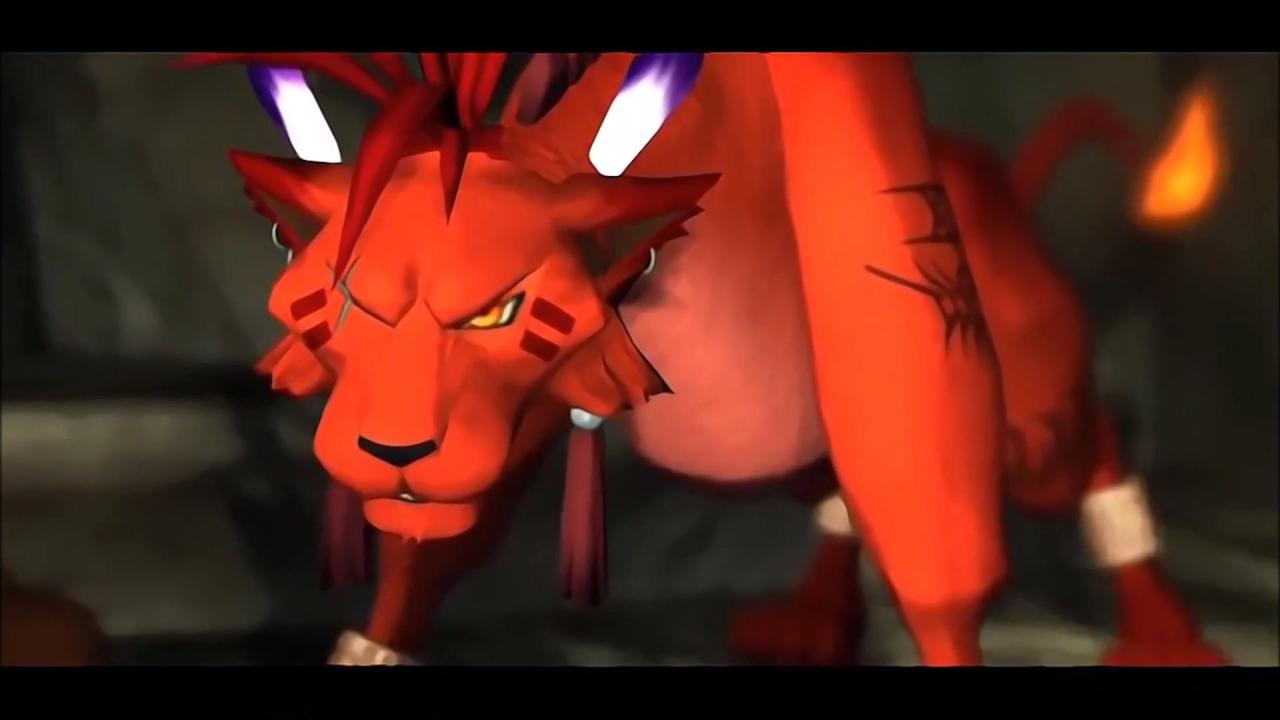 [05/04/2019] FF VII hat eines der bemerkenswertesten Charakter-Lineups der Seriengeschichte zu bieten. Die Main-Party des Autors?&nbsp;Ganz klar: Cloud und Red XIII (das ist der fesche Löwe hier im Screenshot) an die Front, Barret als Caster in die zweite Reihe.&nbsp; (1)