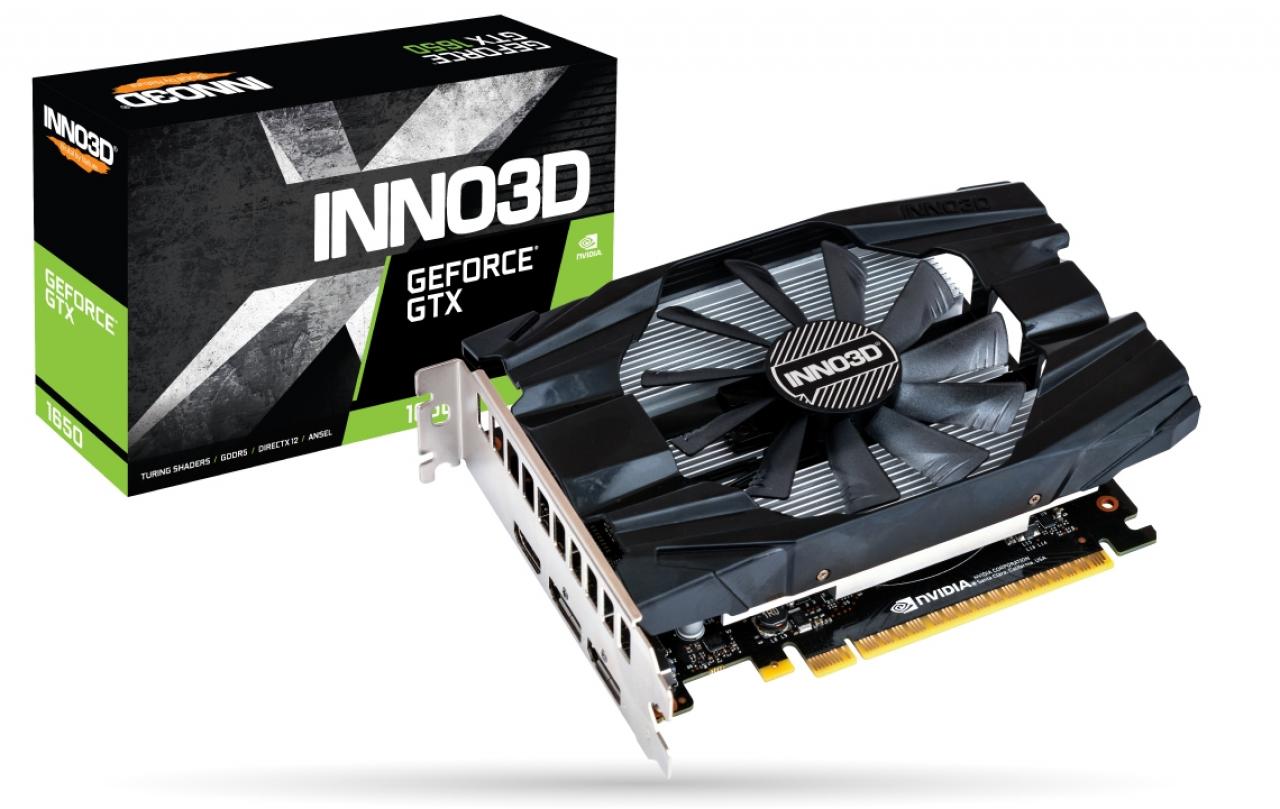 [26/04/2019] Inno3D GeForce GTX 1650, derzeit das günstigste Modell einer GTX 1650