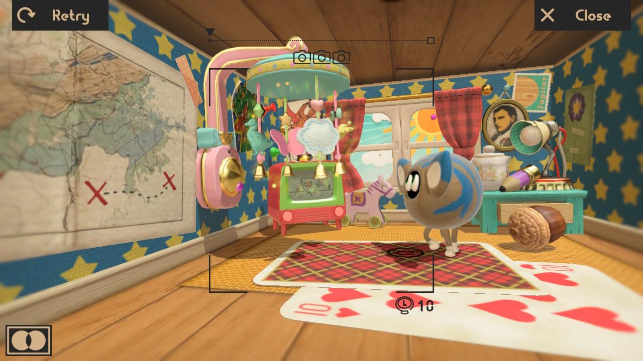 [11/04/2019] Diesen kleinen Knilch kennen wir schon aus anderen Labo-Sets. Im Grunde agiert er hier als eine Art VR-Tamagochi, welches wir fotografieren müssen.