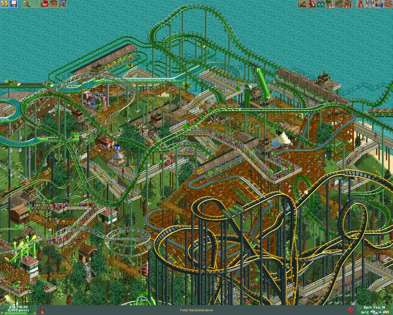 Rollercoaster Tycoon 2 entstand ebenfalls noch unter Chris Sawyer. Beim dritten Teil war er nur noch in beratender Funktion tätig.