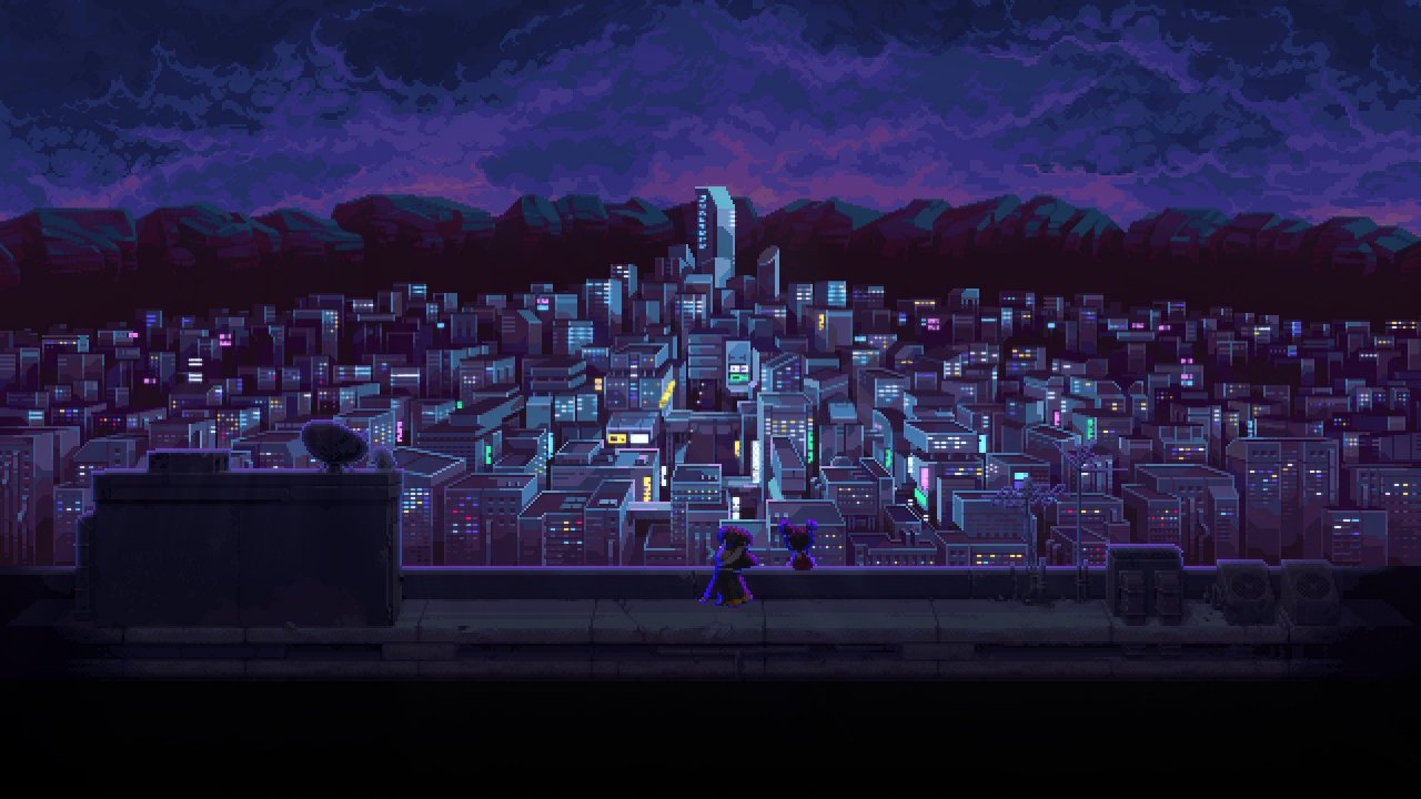 Der Held von Katana Zero treibt sich in den Untiefen einer Cyberpunk-Metropole herum.