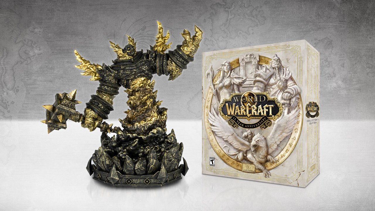 [15/05/2019] Blizzard kündigt die 15th Anniversary Collector's Edition von World of Warcraft an. (1)