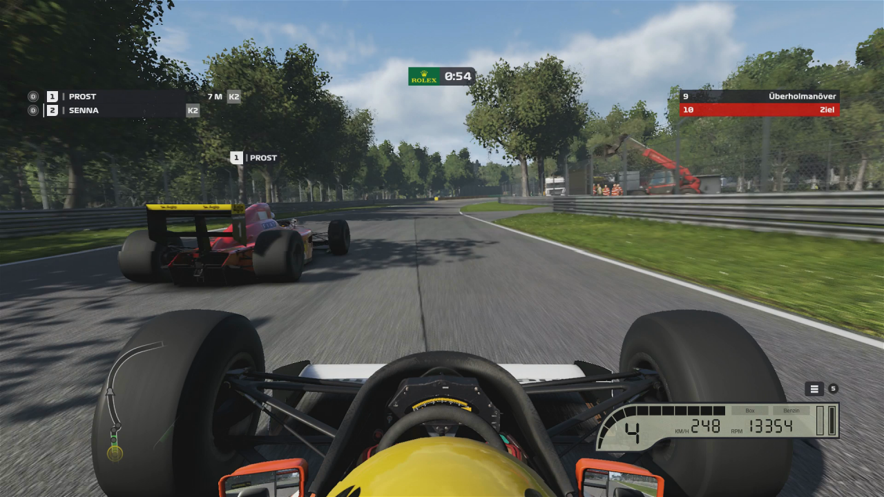 [25/06/2019] Legenden unter sich: Ihr könnt entscheiden, ob ihr Ayrton Senna oder seinen Rivalen Alain Prost steuert.